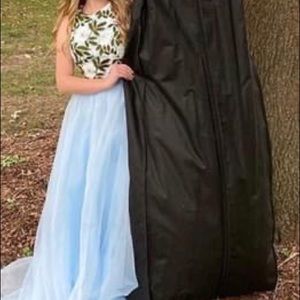 Size 0 two piece Rachel Allan